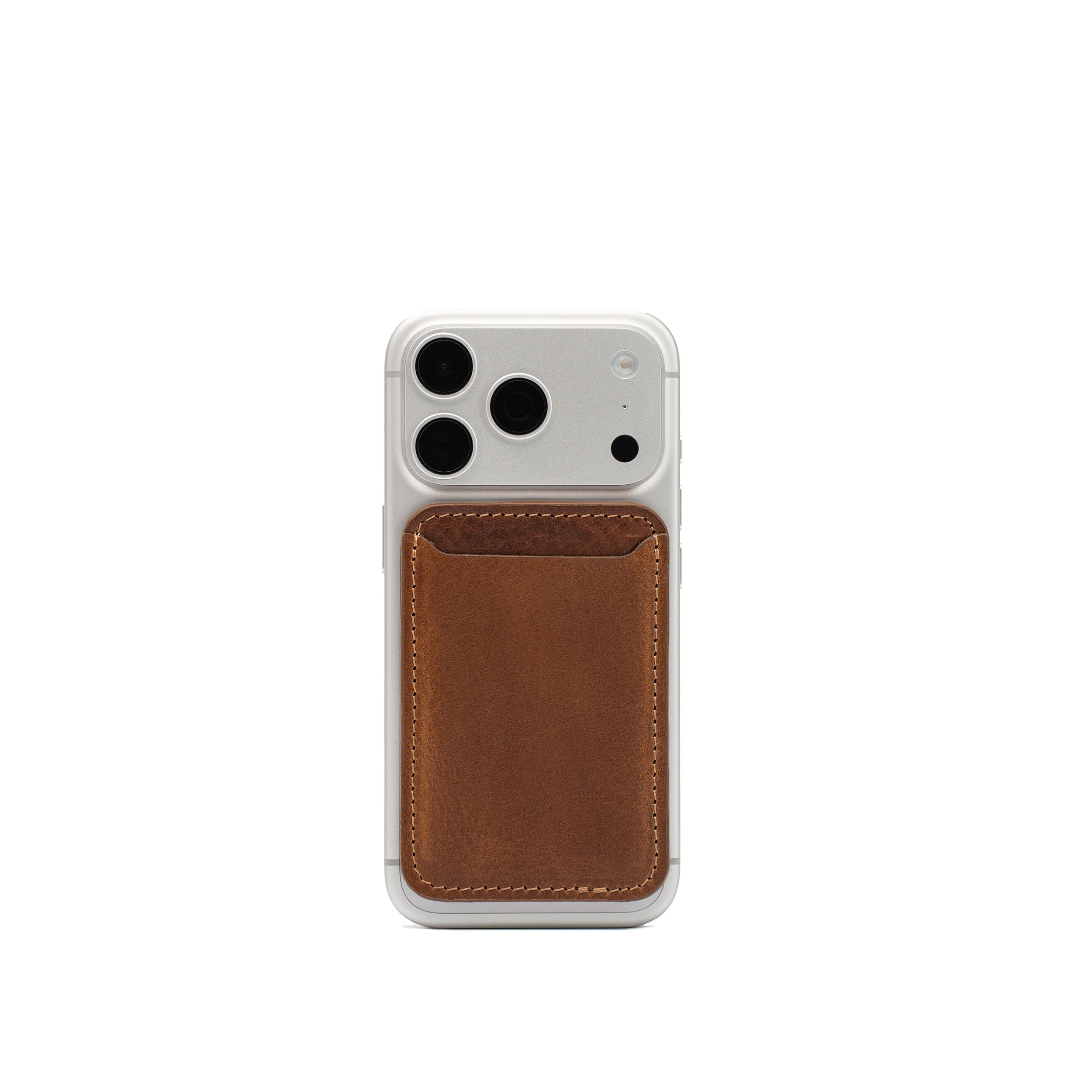 Full-Grain Leather Wallet compatible with MagSafe - Classic
