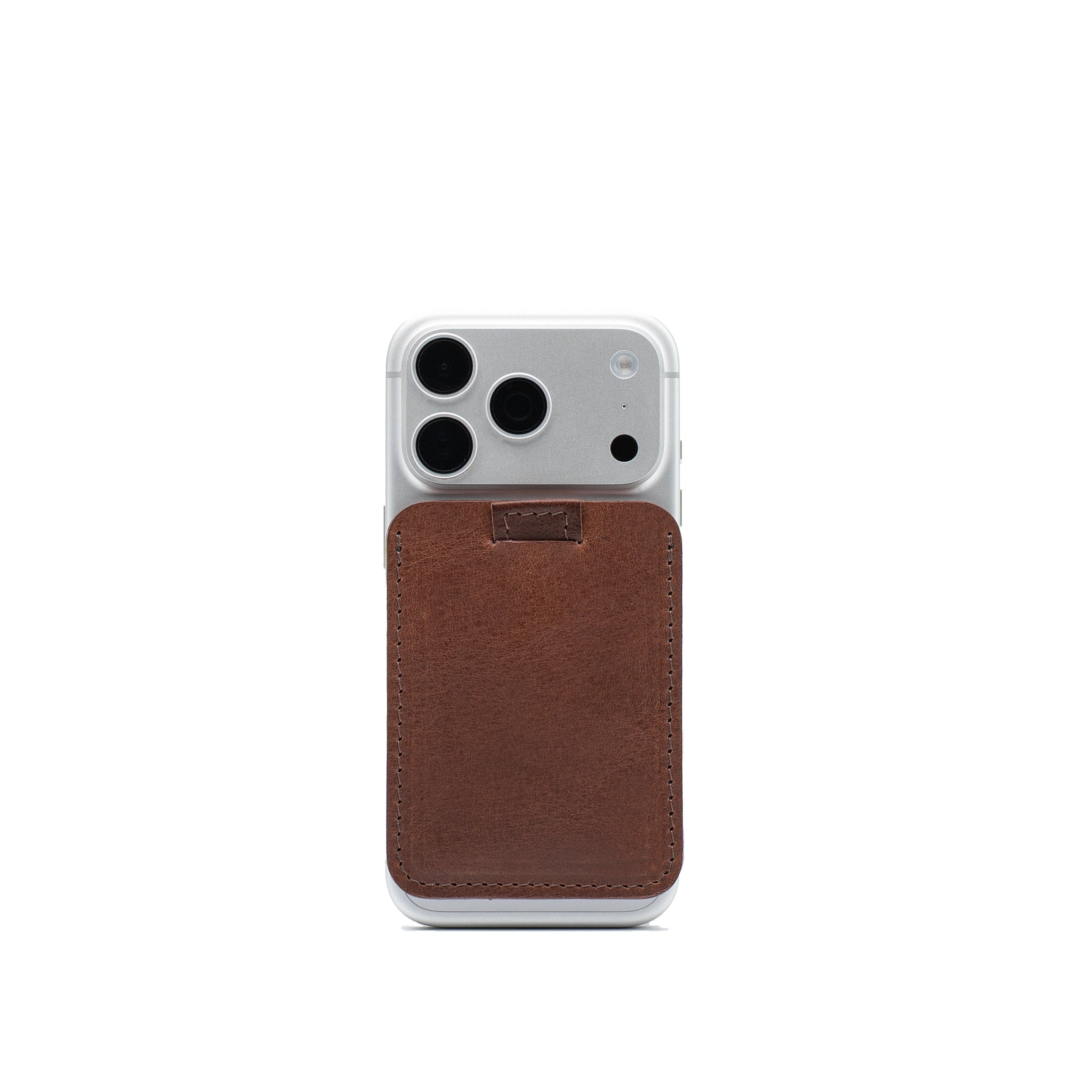 Leather Wallet compatible with MagSafe - 6 cards