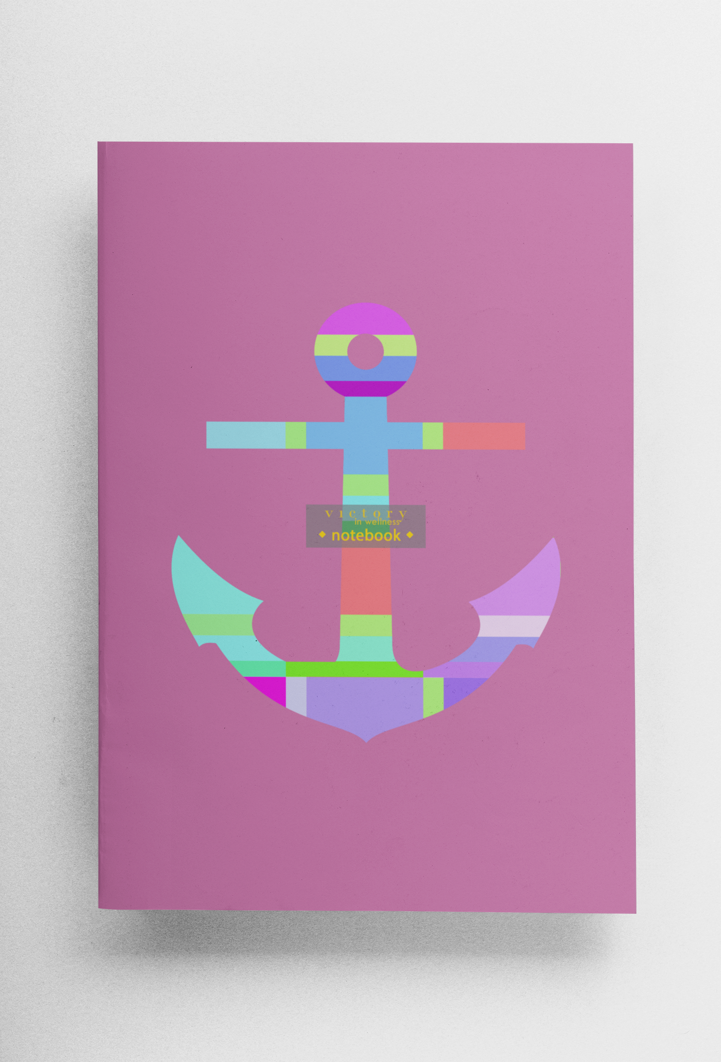 Anchor Kids Notebook - Pink, Nautical Theme, Journal for Girls | by Victory In Wellness