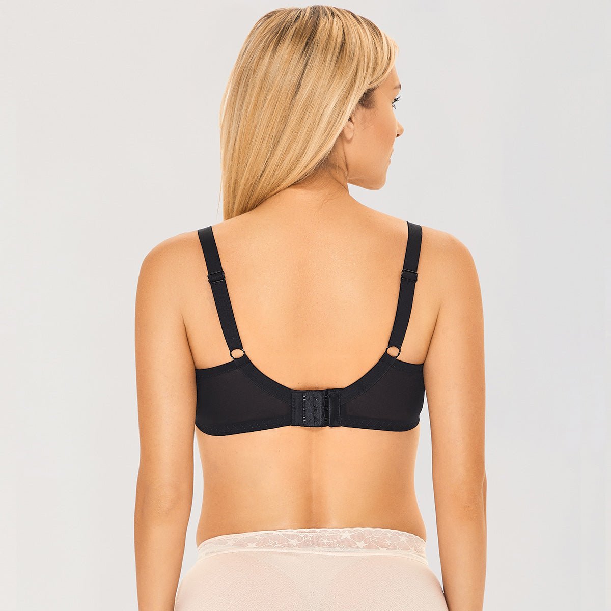 Sheer Lace Full Coverage Minimizer Underwire Bra